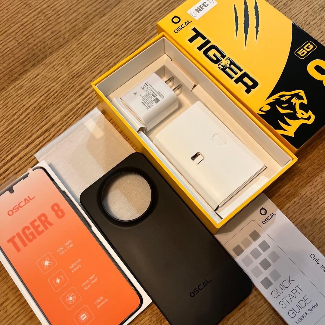 OSCAL Tiger 8 5G SIMフリースマホ