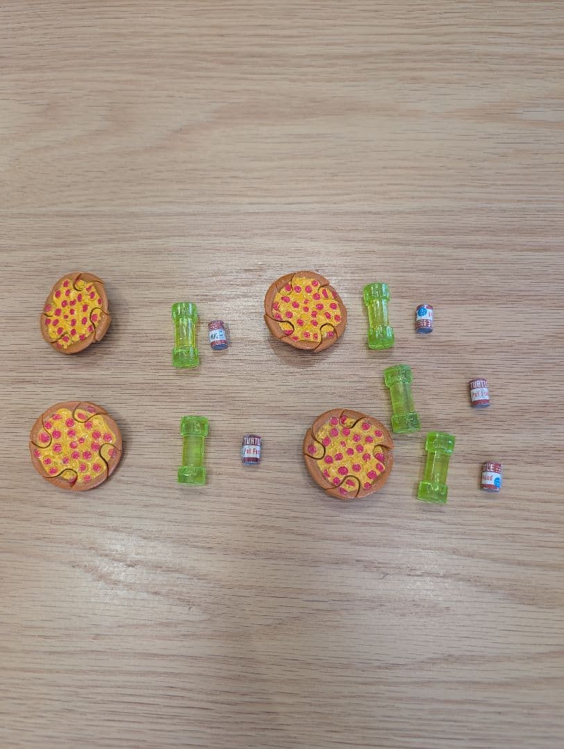 ミュータント・タートルズ フィギュア6体セット