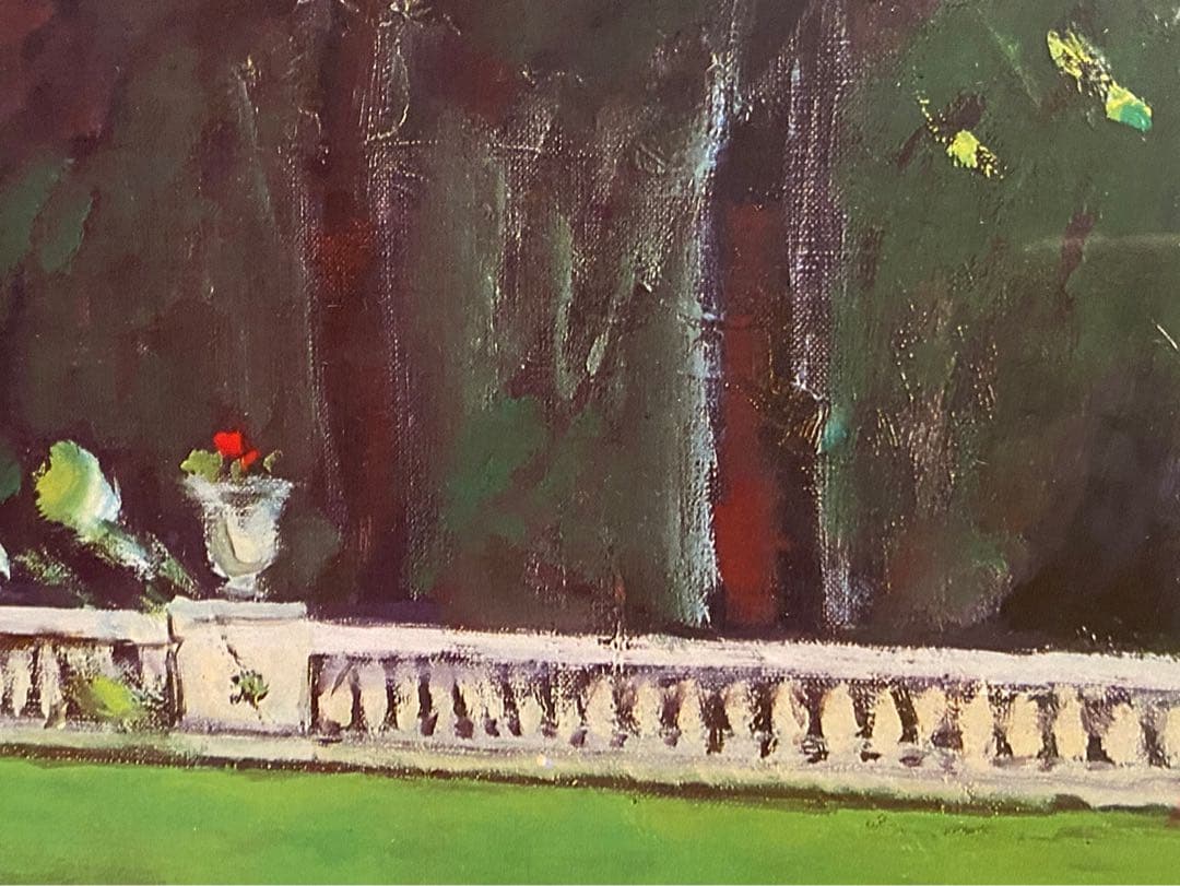 カシニョール 庭園 額縁 アート インテリア