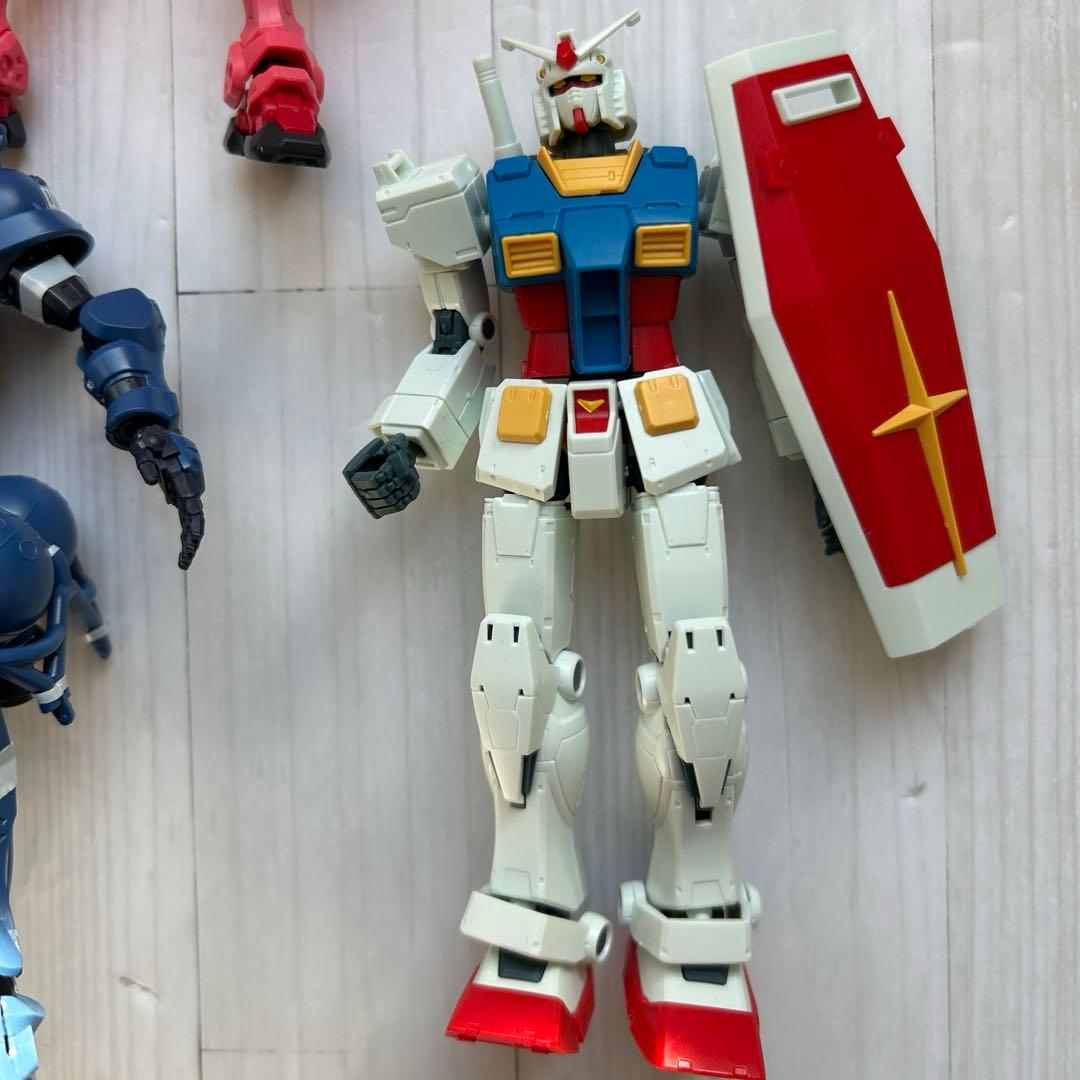 機動戦士ガンダム　HG ジークアクス　ガンプラ 赤いガンダム　ゲルググなど