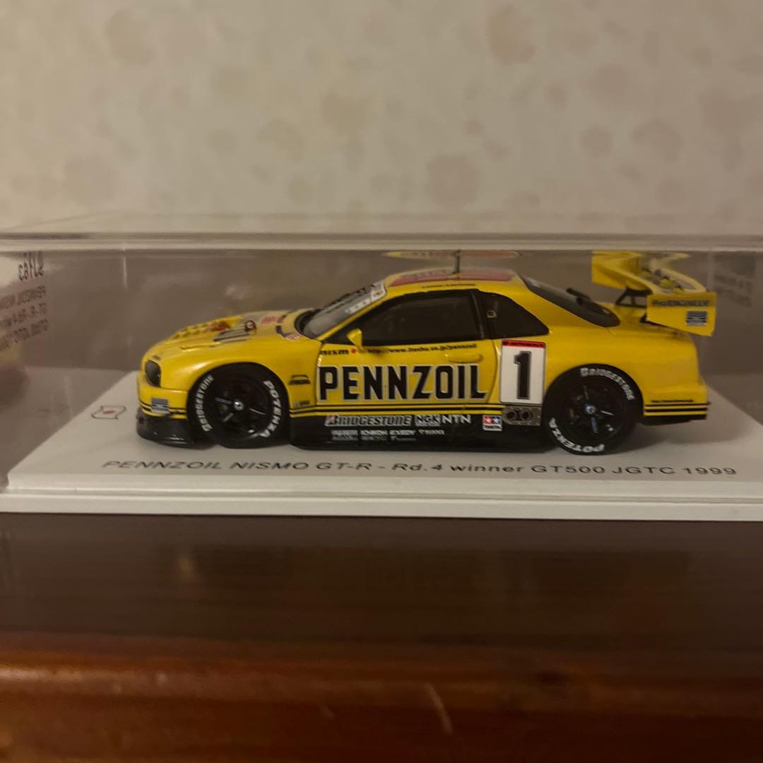 ミニカー PENNZOIL NISMO GT-R JGTC 1999