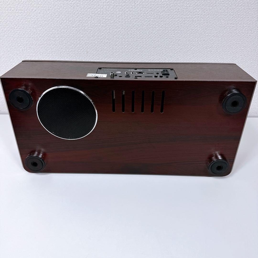 HANZON TX-80HD 木目調 カラオケスピーカー