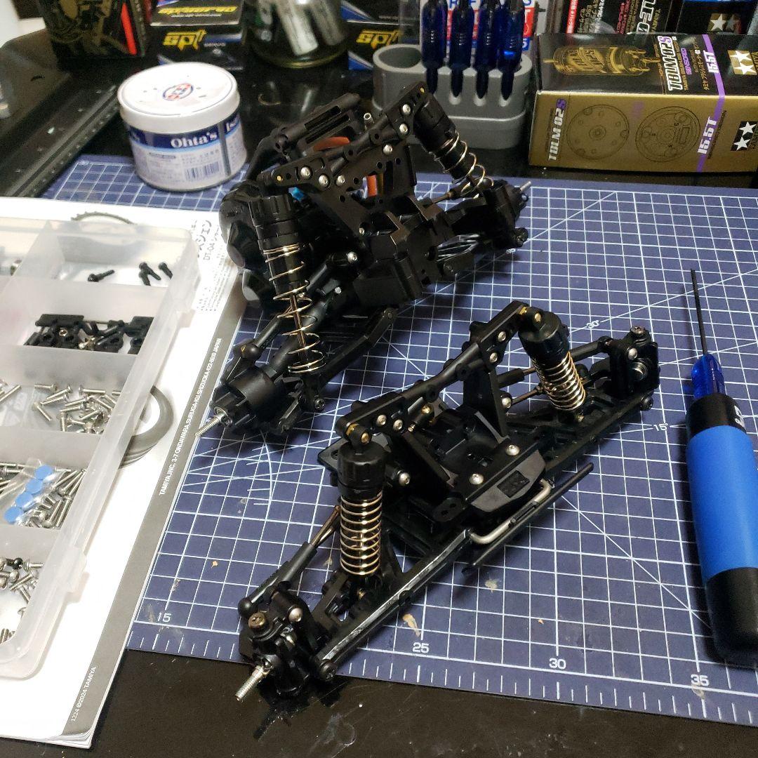 タミヤ 2025 DT04 ファイターネクスジェン カスタム ブラシレスセット③