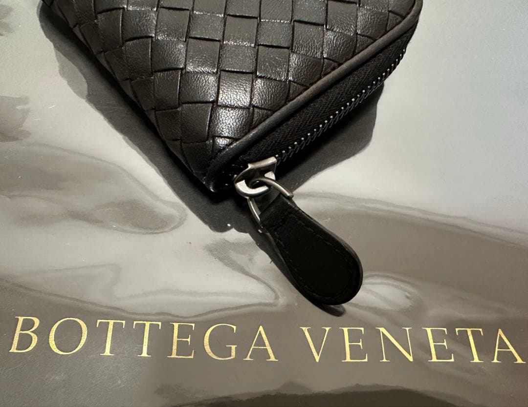 【付属品付】ボッテガヴェネタ イントレチャートケース/ラム/黒1️⃣✨✨
