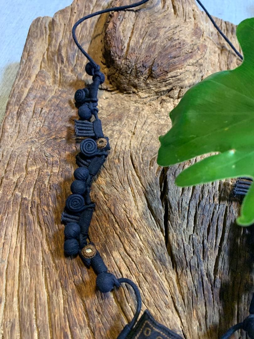 イッセイミヤケ HaaT（ハート）　布ネックレス　初期　極美品　希少