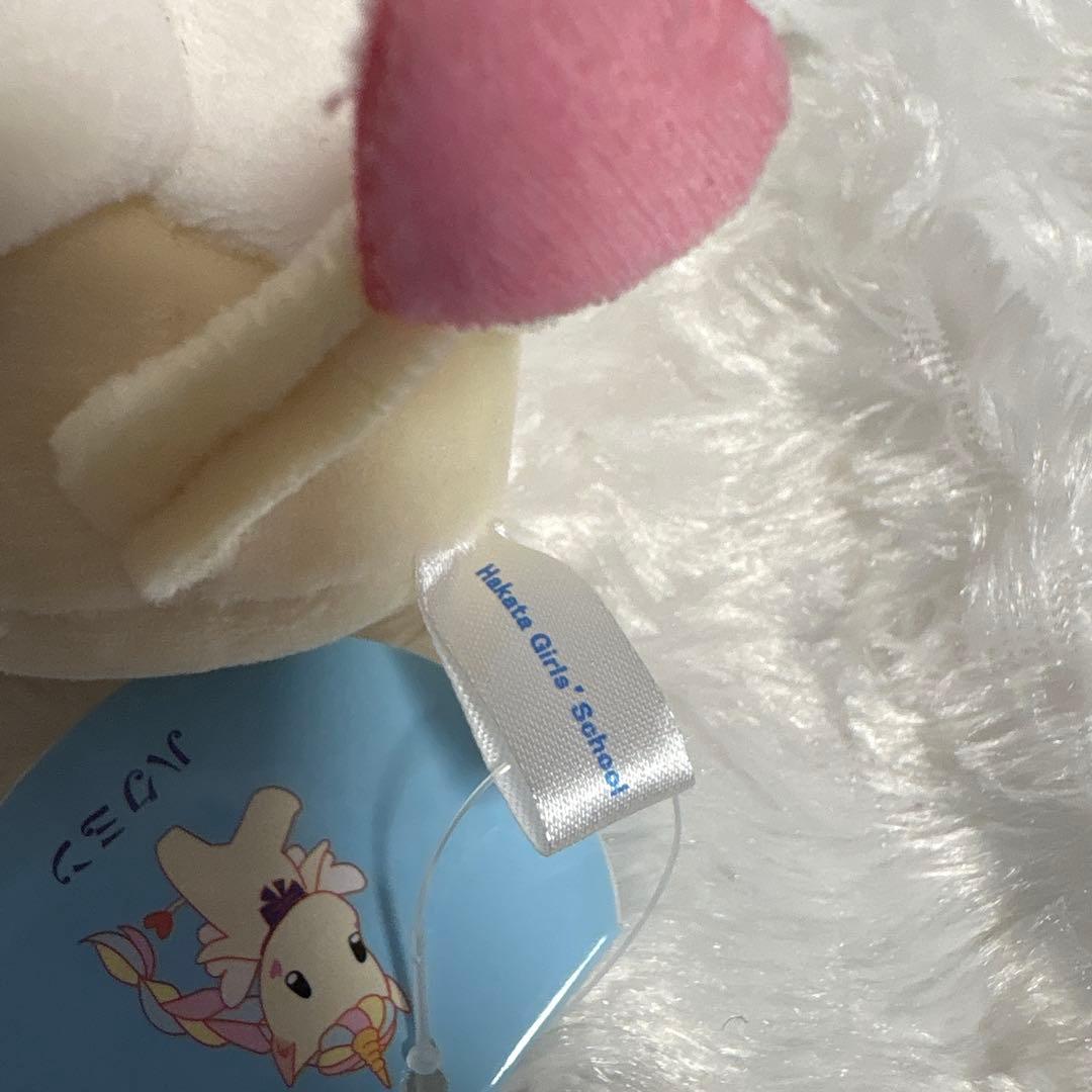 博女 博多女子高等学校 博多女子高校 キーホルダー ぬいぐるみ ハクミン　希少