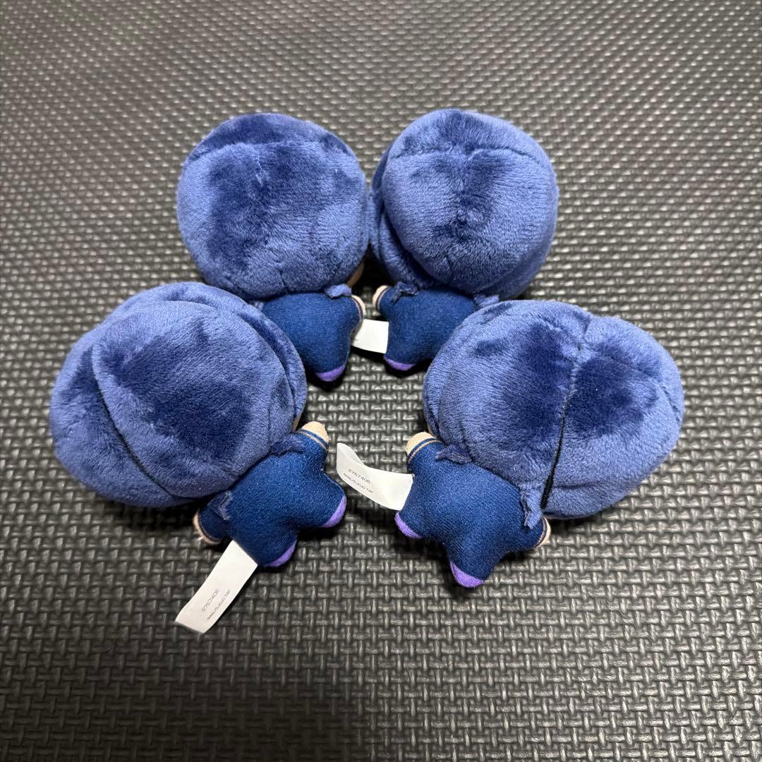 美品ナムコ限定【ジョジョの奇妙な冒険】チビちびぐるみ　~東方仗助~4点セット~