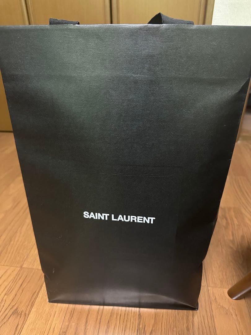 【ほぼ新品】Saint Laurent YSLロゴキャップ