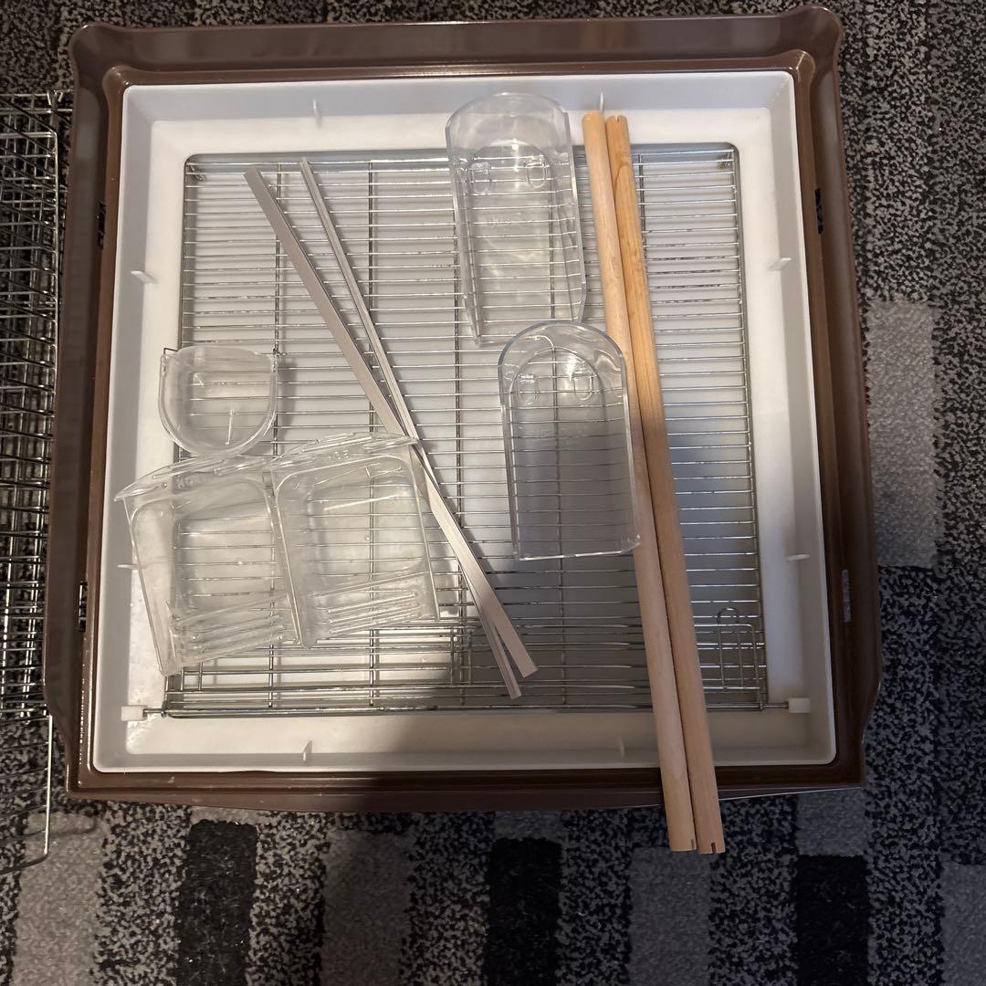 HOEI 465茶色　ケージ 大型ケージ 中型インコ