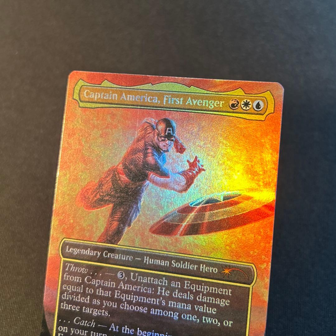 MTG【Foil】Captain America, First Avenger