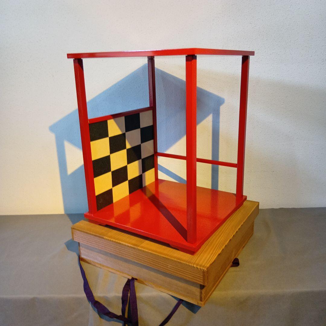 茶道具　桂棚　木箱入