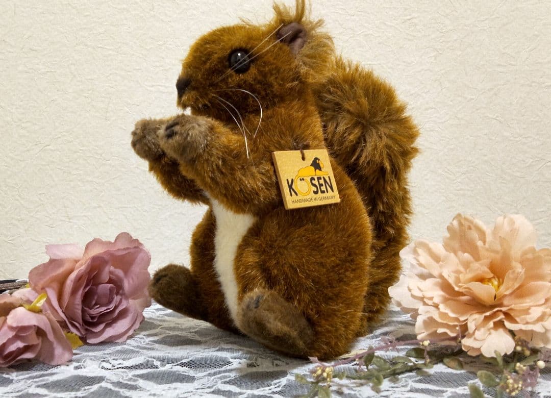 ケーセン KOSEN　ドイツ製　リス　ぬいぐるみ