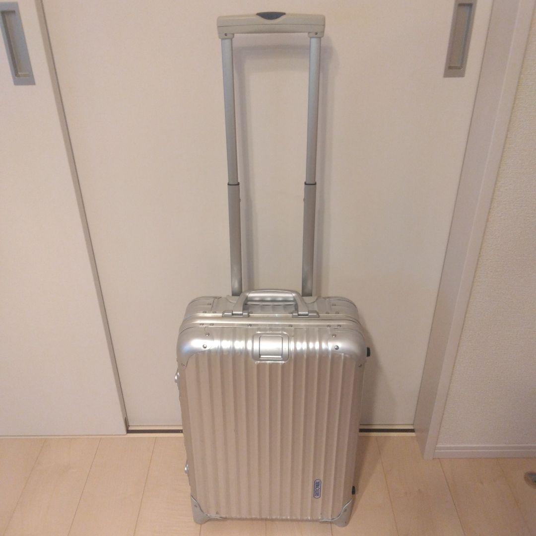 RIMOWA トパーズ 929.52 青ロゴ キャリーケース 32L 二輪　廃盤