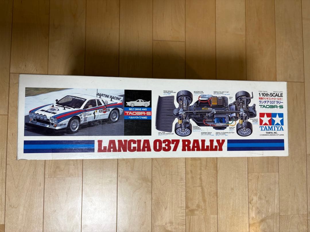 タミヤ1/10ラジコンキット　ランチア037ラリー