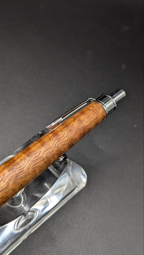 234ペン工房翌檜　金糸楠木　木軸シャーペン　木軸ボールペン