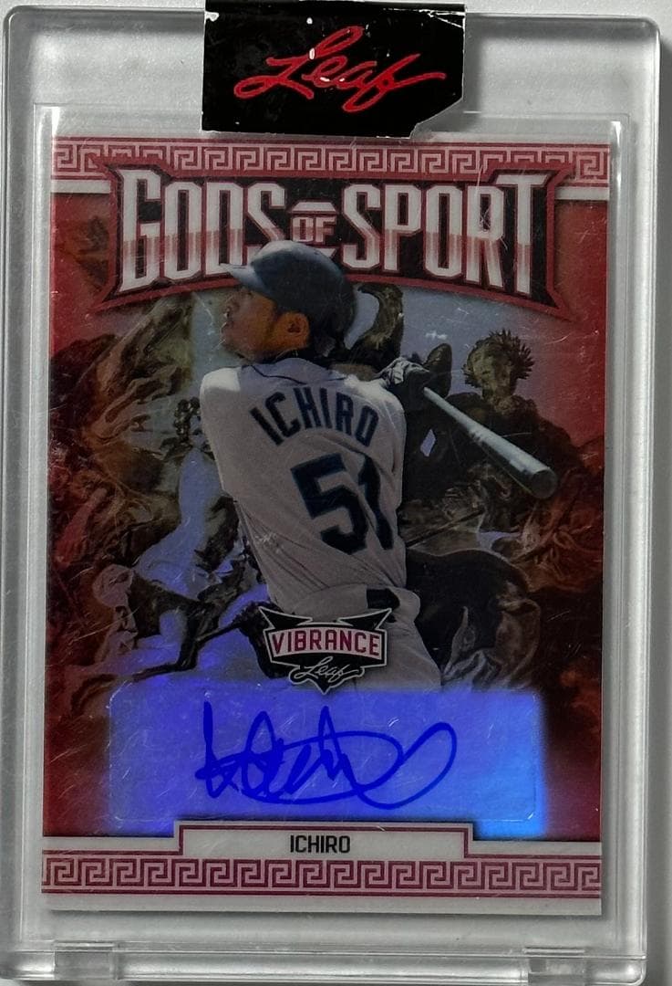 MLB☆イチロー 22 Leaf 1枚限定！直筆サインカード