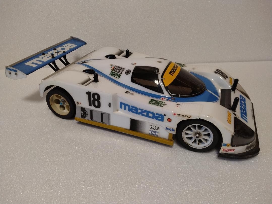 【価格見直し】タミヤ　RM-01　マツダ787B　スペアボディ・パーツ付き