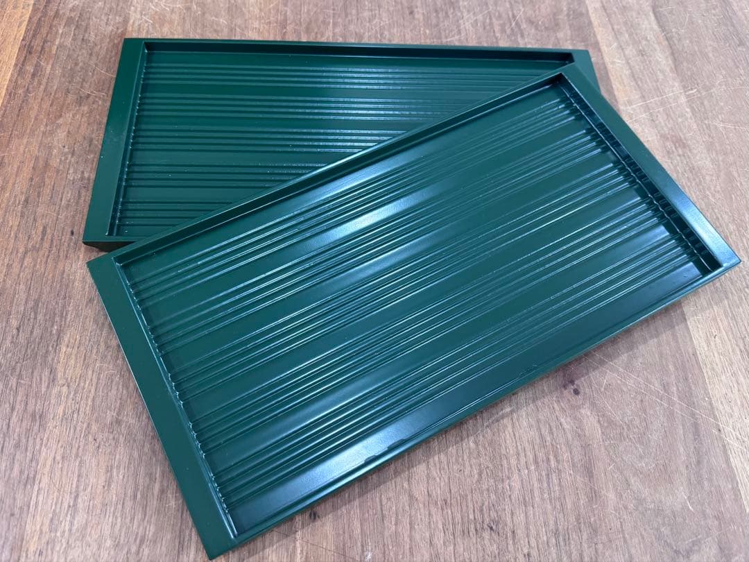 象彦「溜いこい盆」シンプルでスタイリッシュなトレイ2個セット