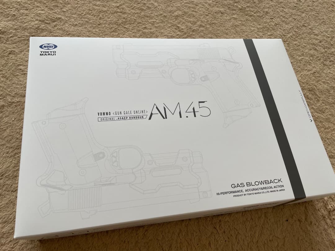 【セール中】東京マルイ AM.45 ガスブローバックガン　GGOコラボモデル