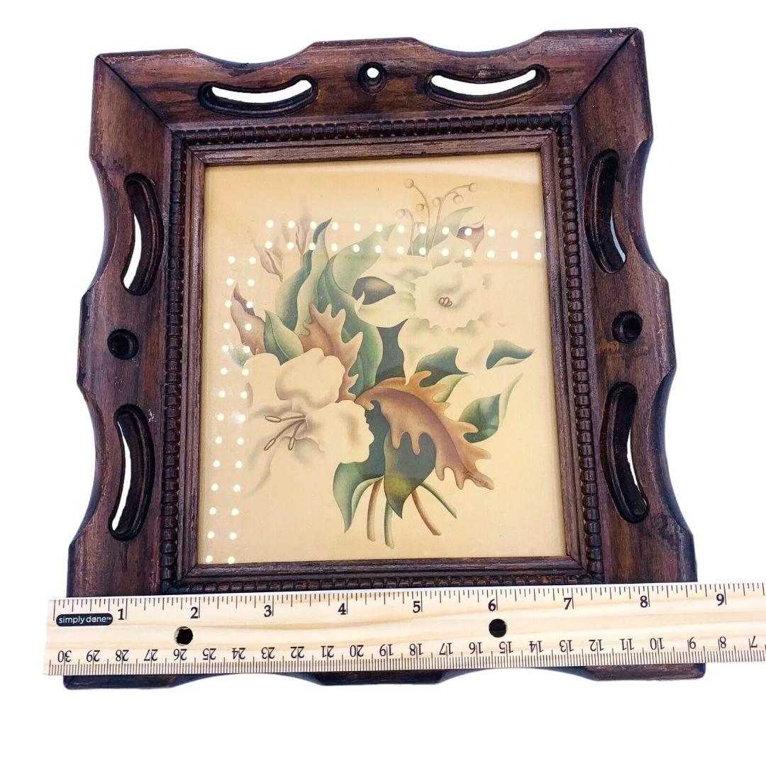 1950年代Turnerミッドセンチュリー リトグラフ プリント フラワー