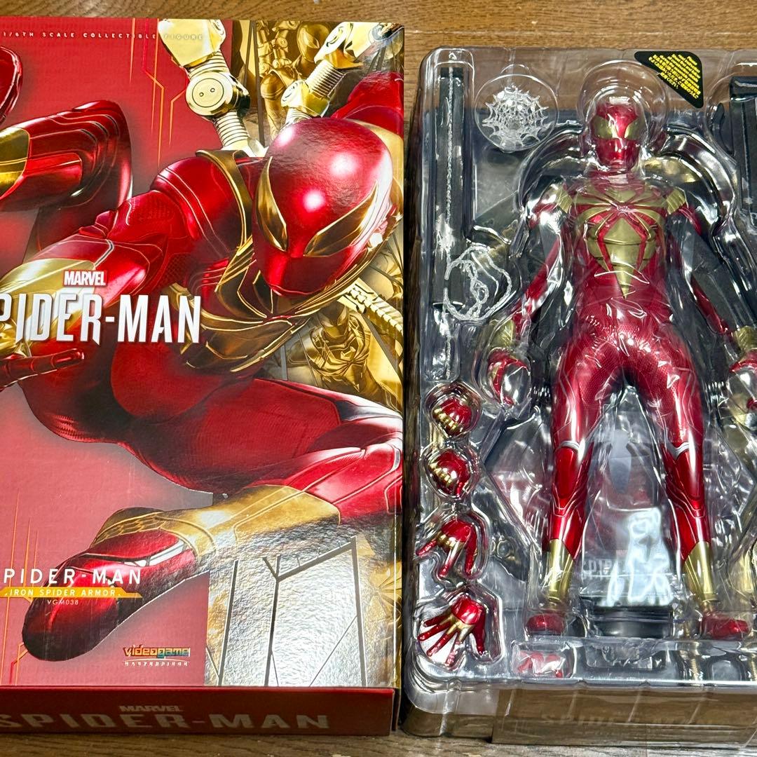 ホットトイズ スパイダーマン アイアン・スパイダー・アーマー・スーツ版 未使用品