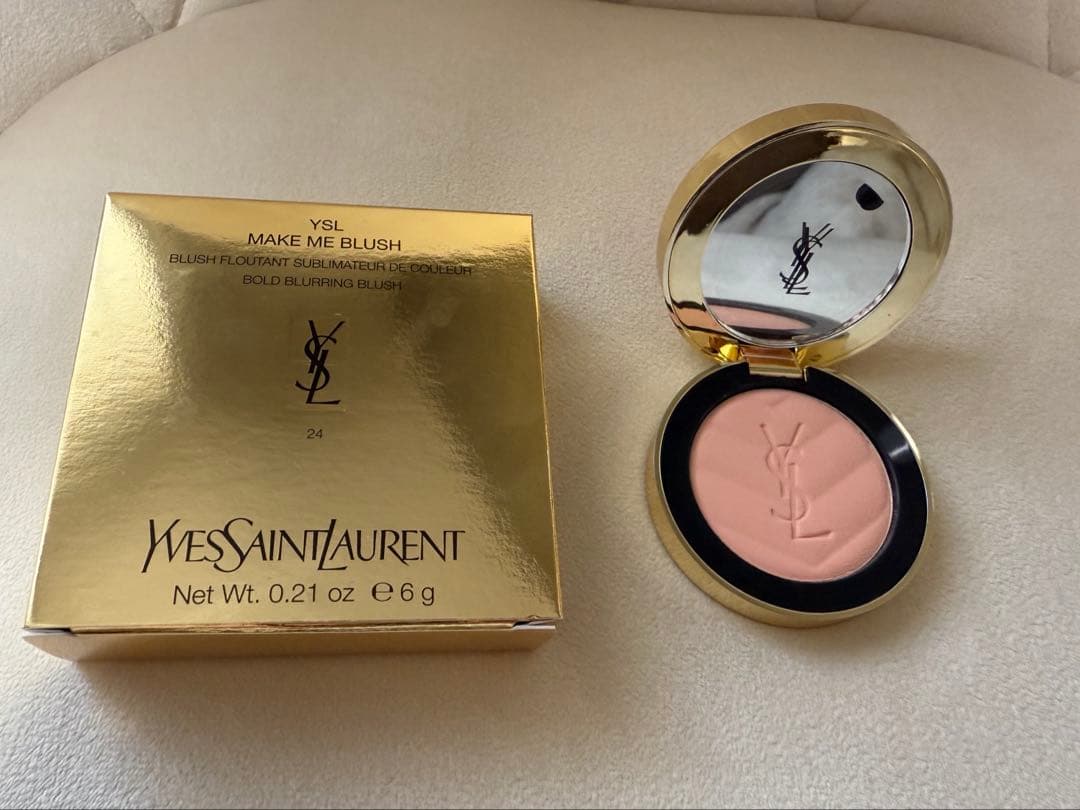 YSL メイクミーブラッシュ　パウダー　24 スワーヴサンストーン