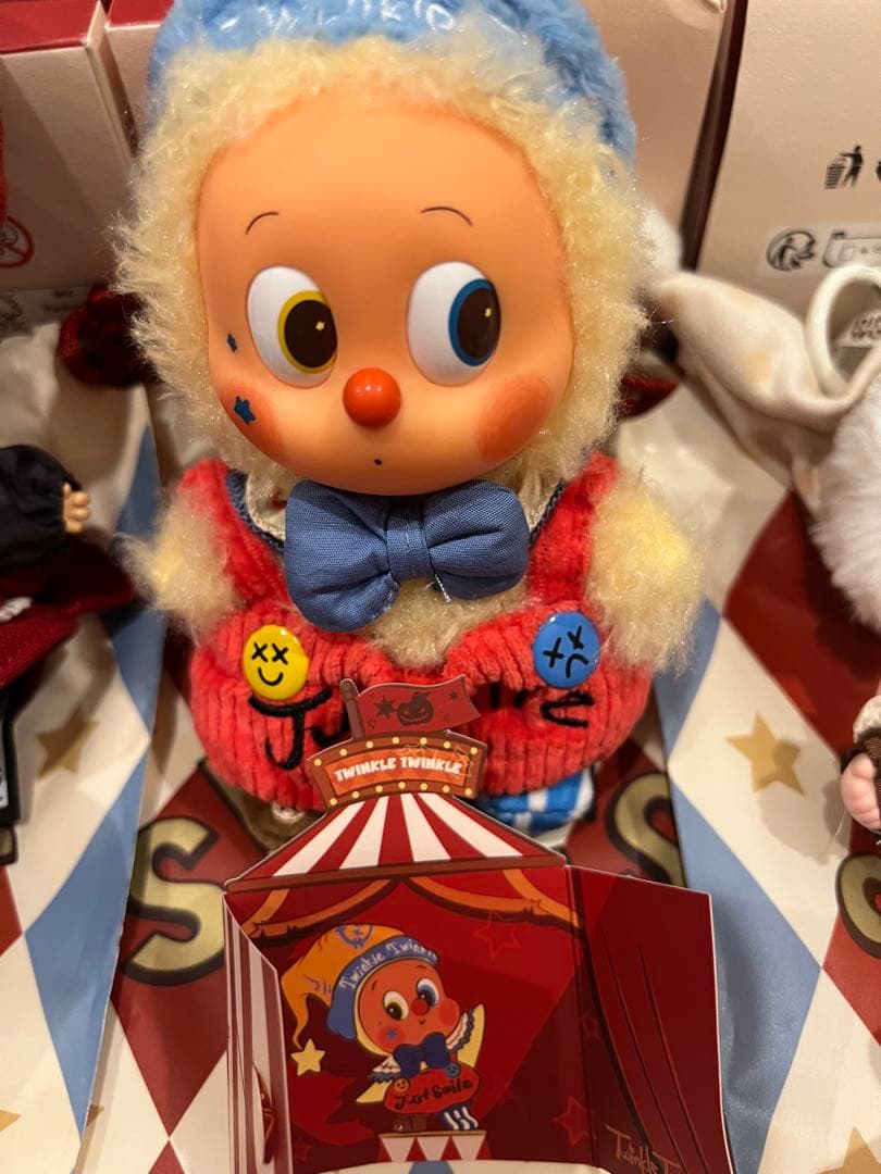 ポップマートWHY SO SERIOUS ぬいぐるみペンダント セット　Ａ