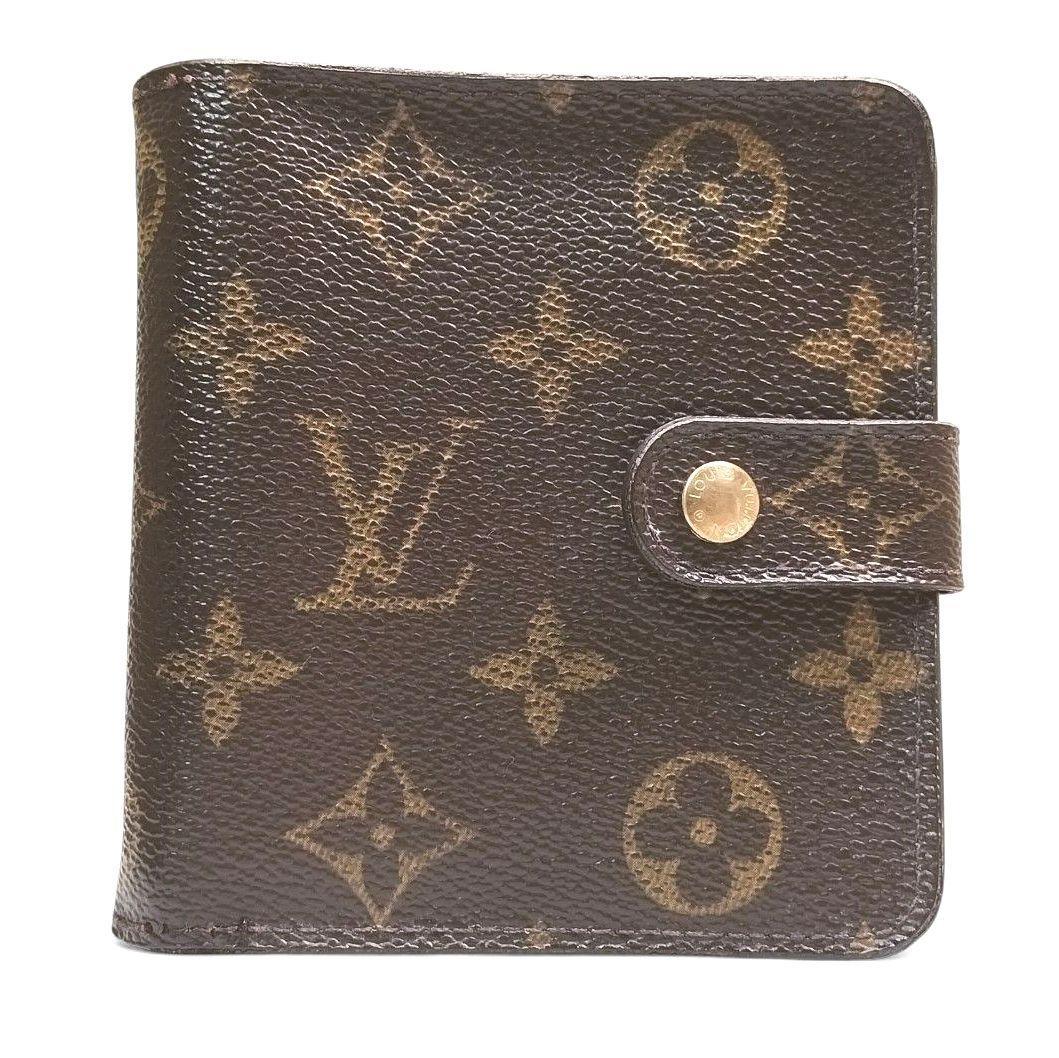 モノグラム コンパクトジップ 二つ折り財布 財布 ルイヴィトン M61667