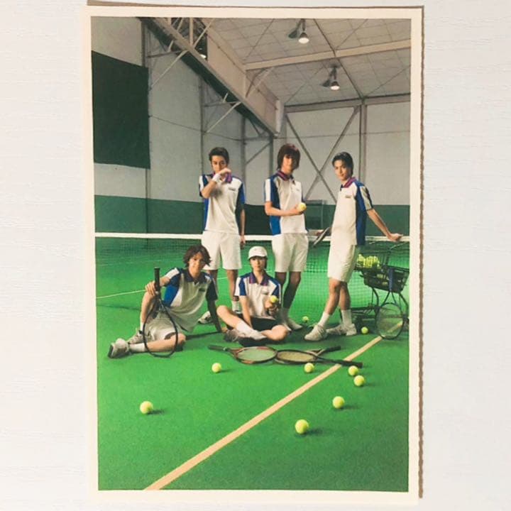 新品★ミュージカルテニスの王子様【青学4代目】ポストカード★ユニフォーム