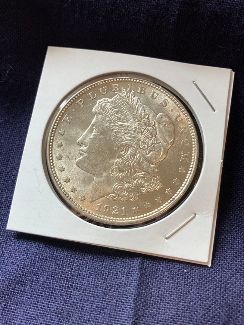 1921年　モルガン・ダラー 銀貨　アメリカ