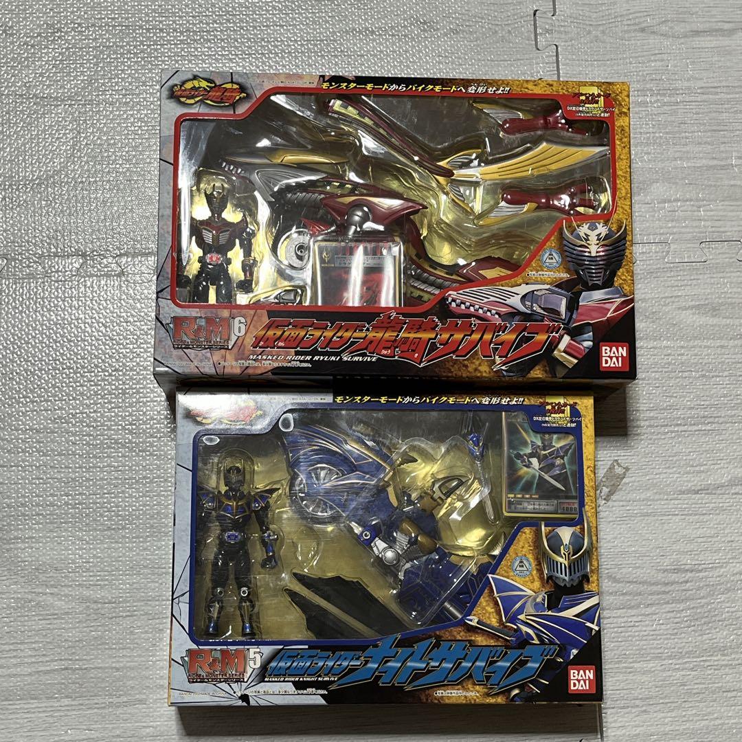 【新品、未開封】仮面ライダー龍騎　R&M セット