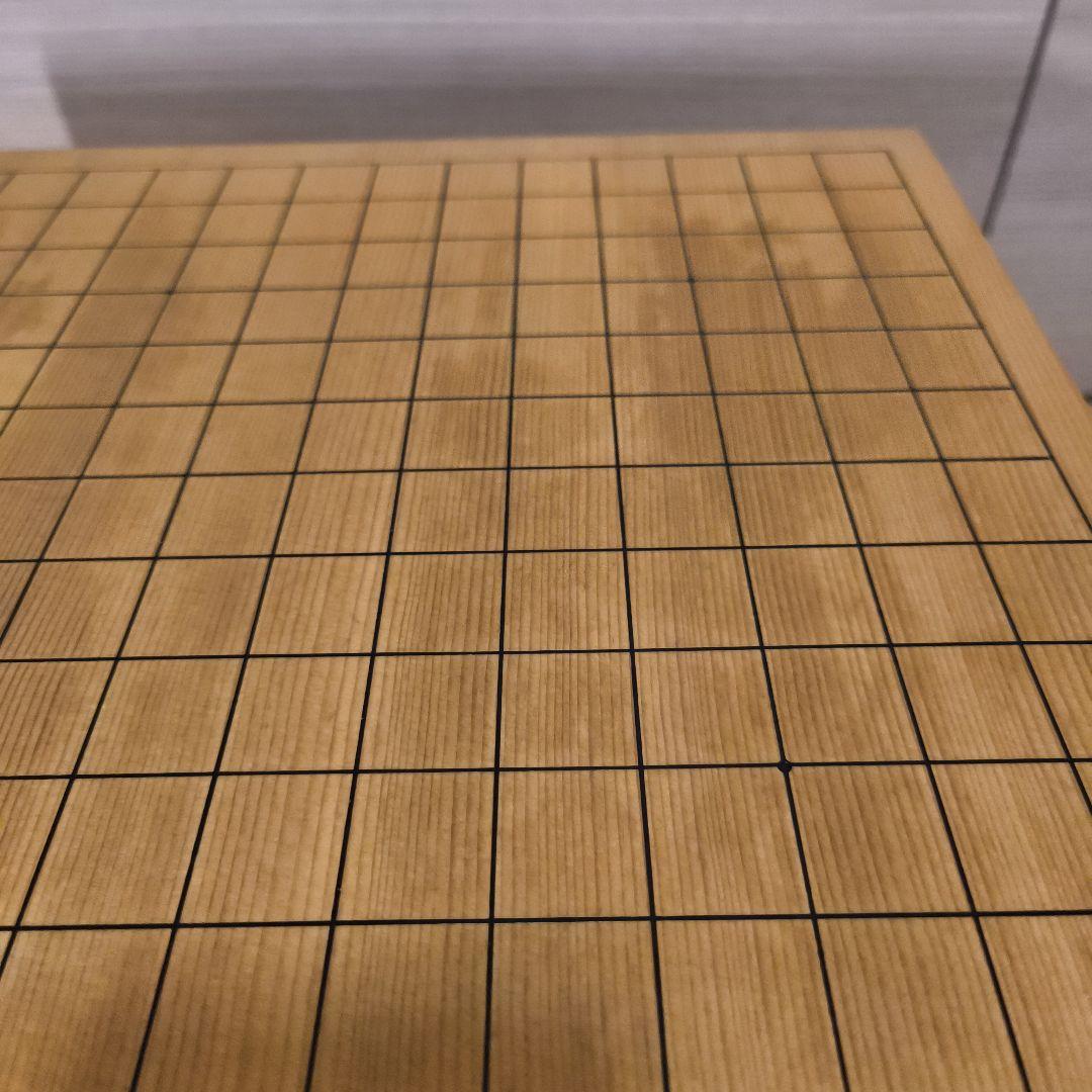 【囲碁 足付 高級碁盤】貴重 極厚 5寸6分 本榧 天地柾目 へそ有り