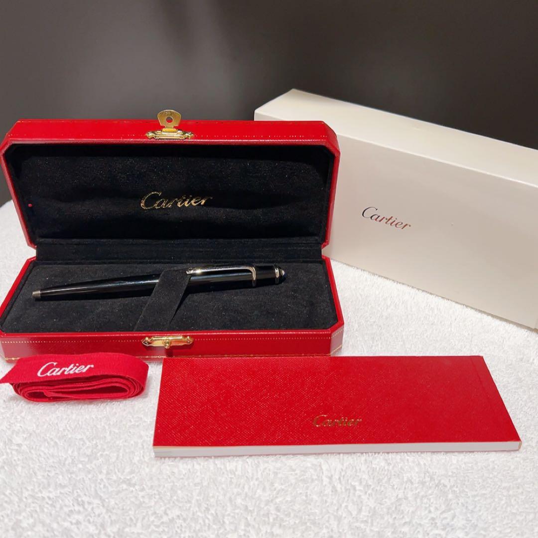 極美品 付属品完備 カルティエ ボールペン 専用ケース付き　ディアボロドゥ