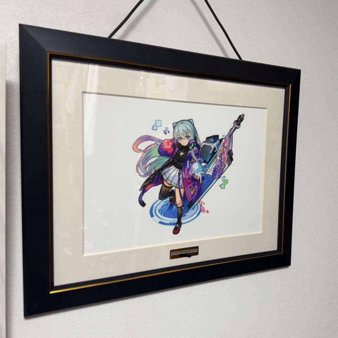 モンスターストライク　フラパ2022 複製原画　ネオ