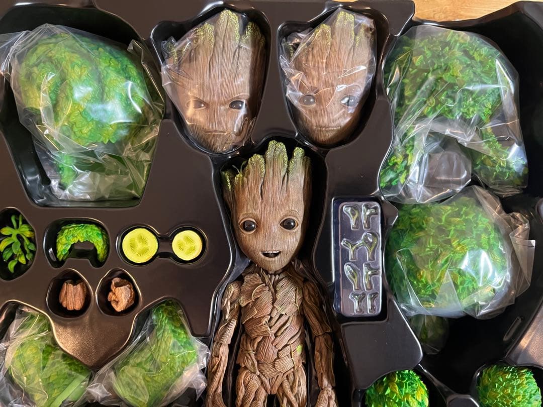 ホットトイズ　アイ・アム・グルート　hottoys groot グルート
