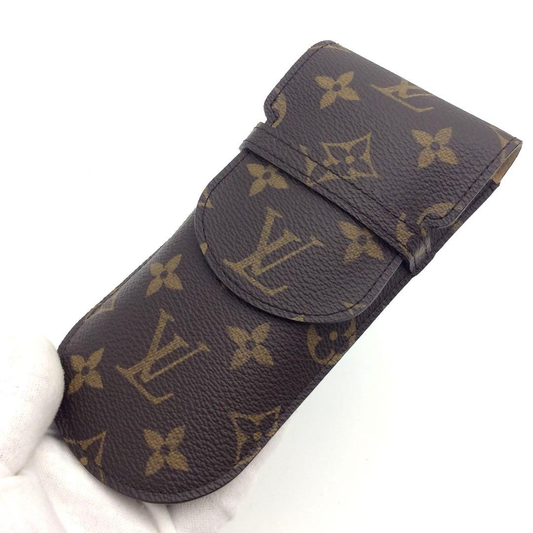 ルイヴィトン モノグラム メガネケース エテュイリュネットラバ M62970