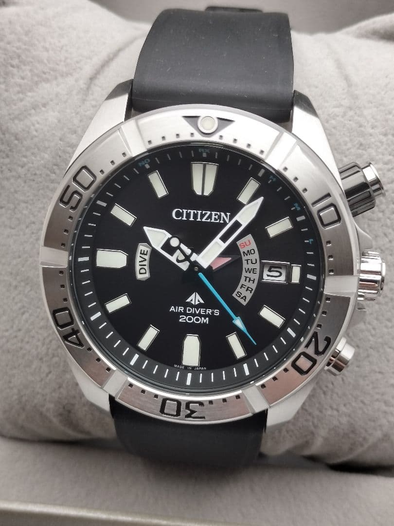 美品　電波時計　シチズン　プロマスター　ダイバー機能　電波ソーラー　H112