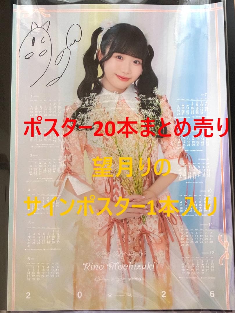 ナナニジ　ポスター２０本まとめ売り（サイン入り含む）西條和・河瀬詩・天城サリー他