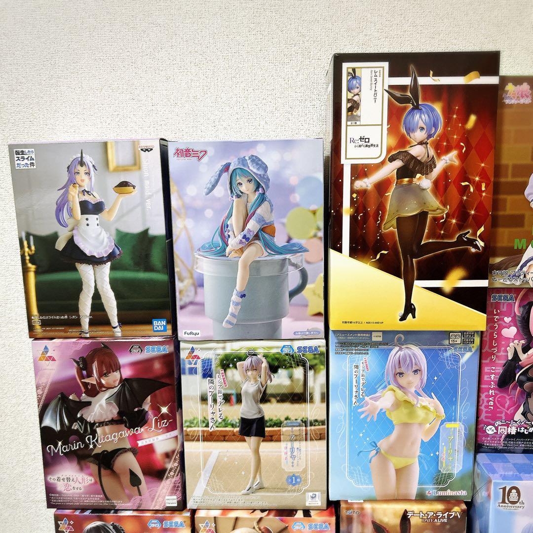 美少女フィギュア　12体セット　プライズ　初音ミク　リコスリコイル　ウマ娘