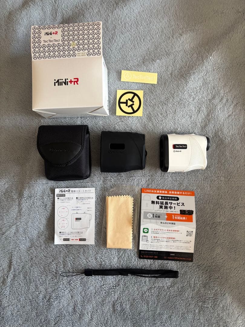 TecTecTec! Mini+R ゴルフ用距離計　美品