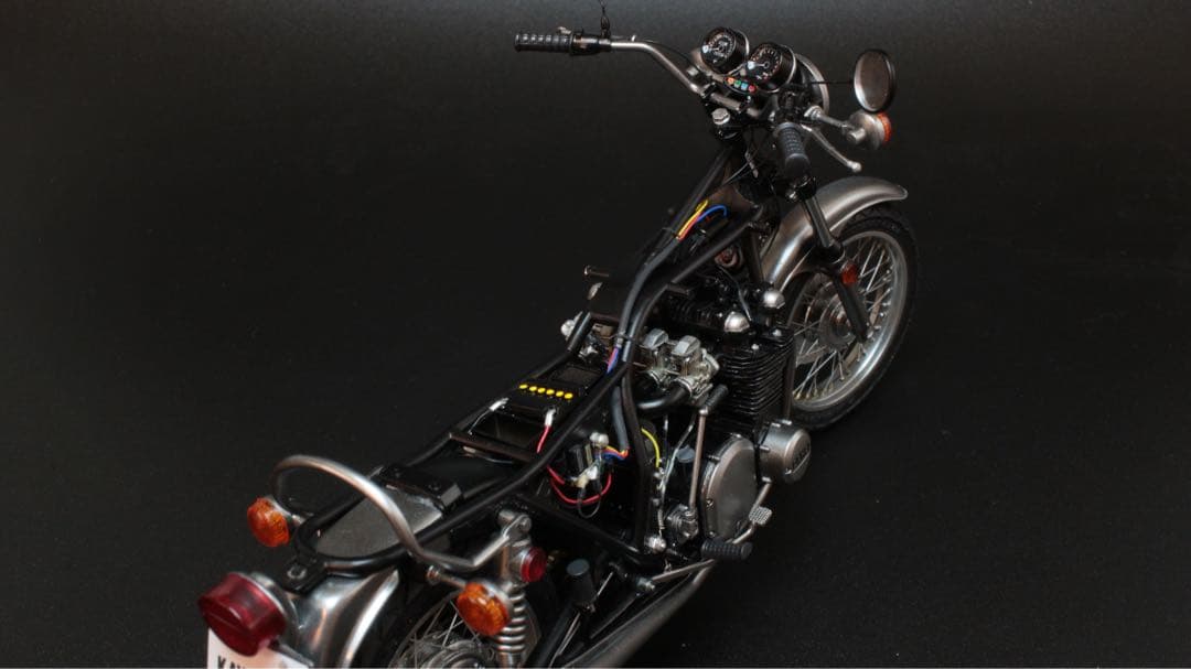 アオシマ 1/12 KAWASAKI Z2 750 RS 完成品