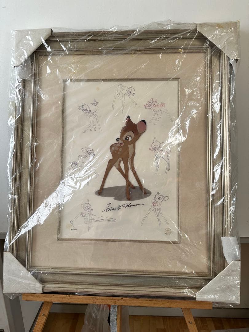 u*6様 バンビ マスターシリーズ セル画 限定３５０枚　新品