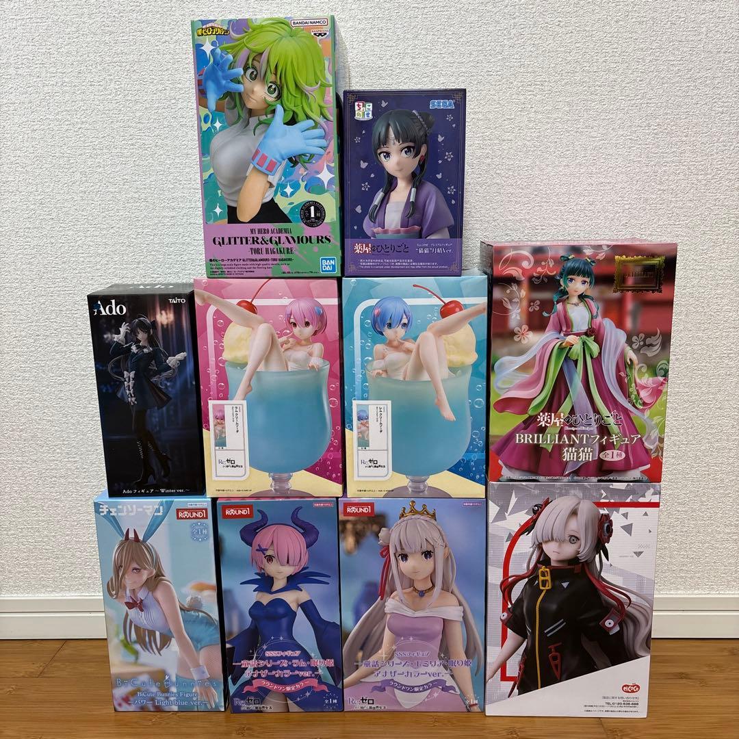 美少女フィギュア10体セット　最新プライズ