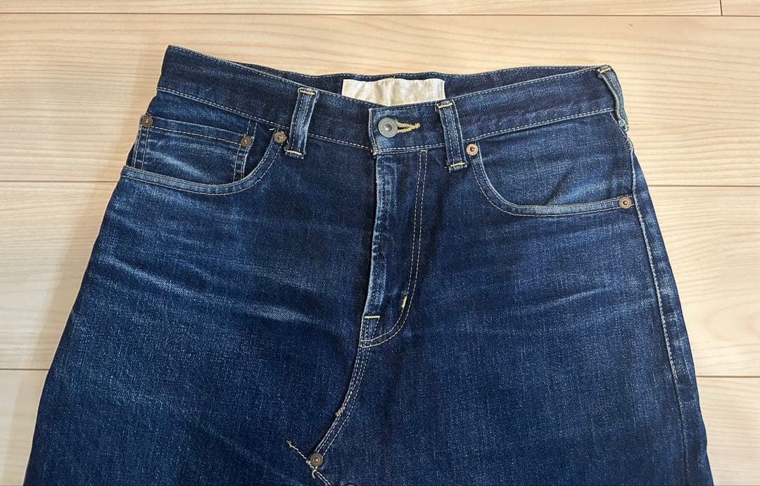 最終値下げ ganryu ガンリュウ デニムサルエル