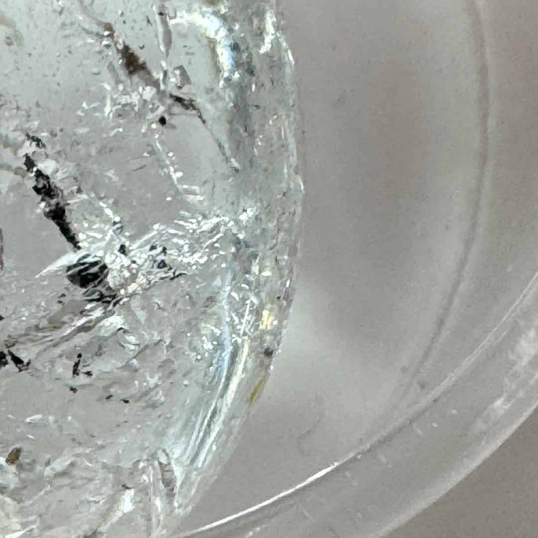 超希少！天然の奇跡虹入り◇水入り虹入り水晶◇ペンダントトップ