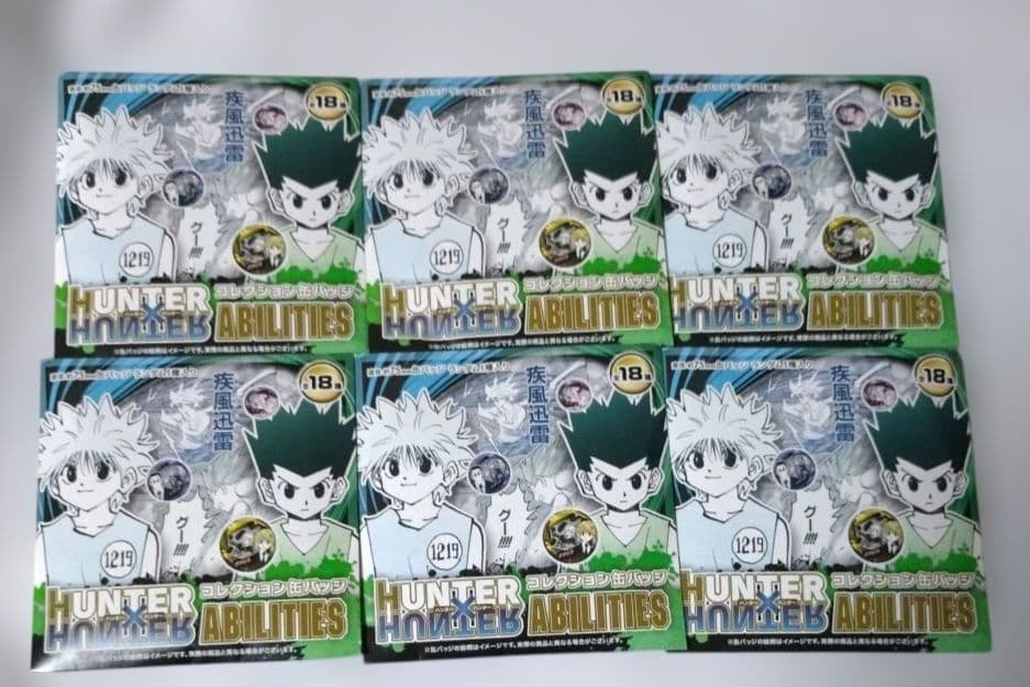 HUNTERXHUNTER　コレクション缶バッジ　ジャンプフェスタ　未開封
