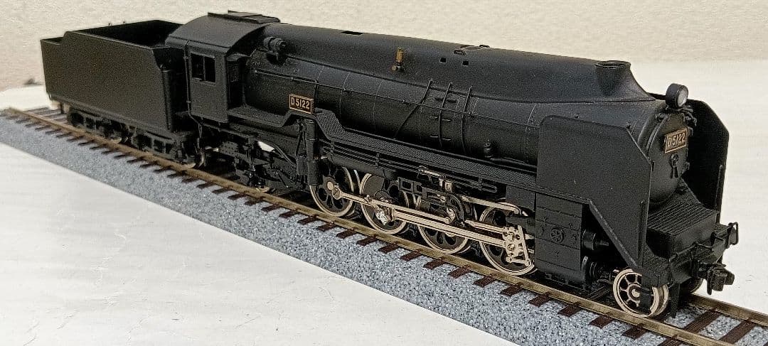 HOゲージ、カツミ Ｄ5122号機、 全流蒸気機関車 メンテナンス済