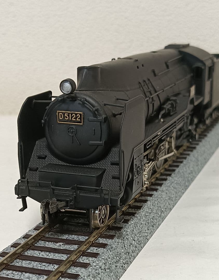 HOゲージ、カツミ Ｄ5122号機、 全流蒸気機関車 メンテナンス済