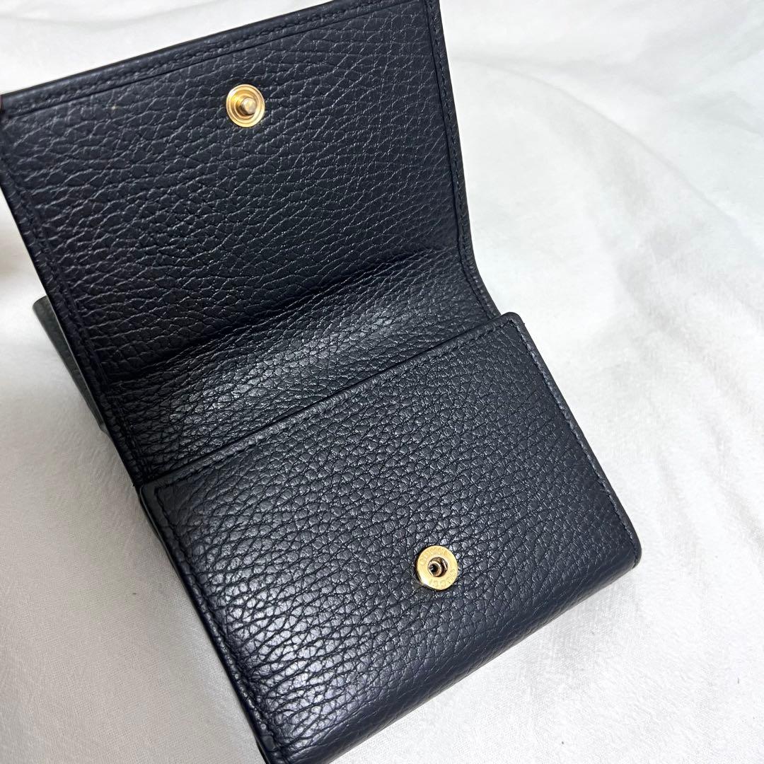 GUCCI プチ マーモント 三つ折り財布