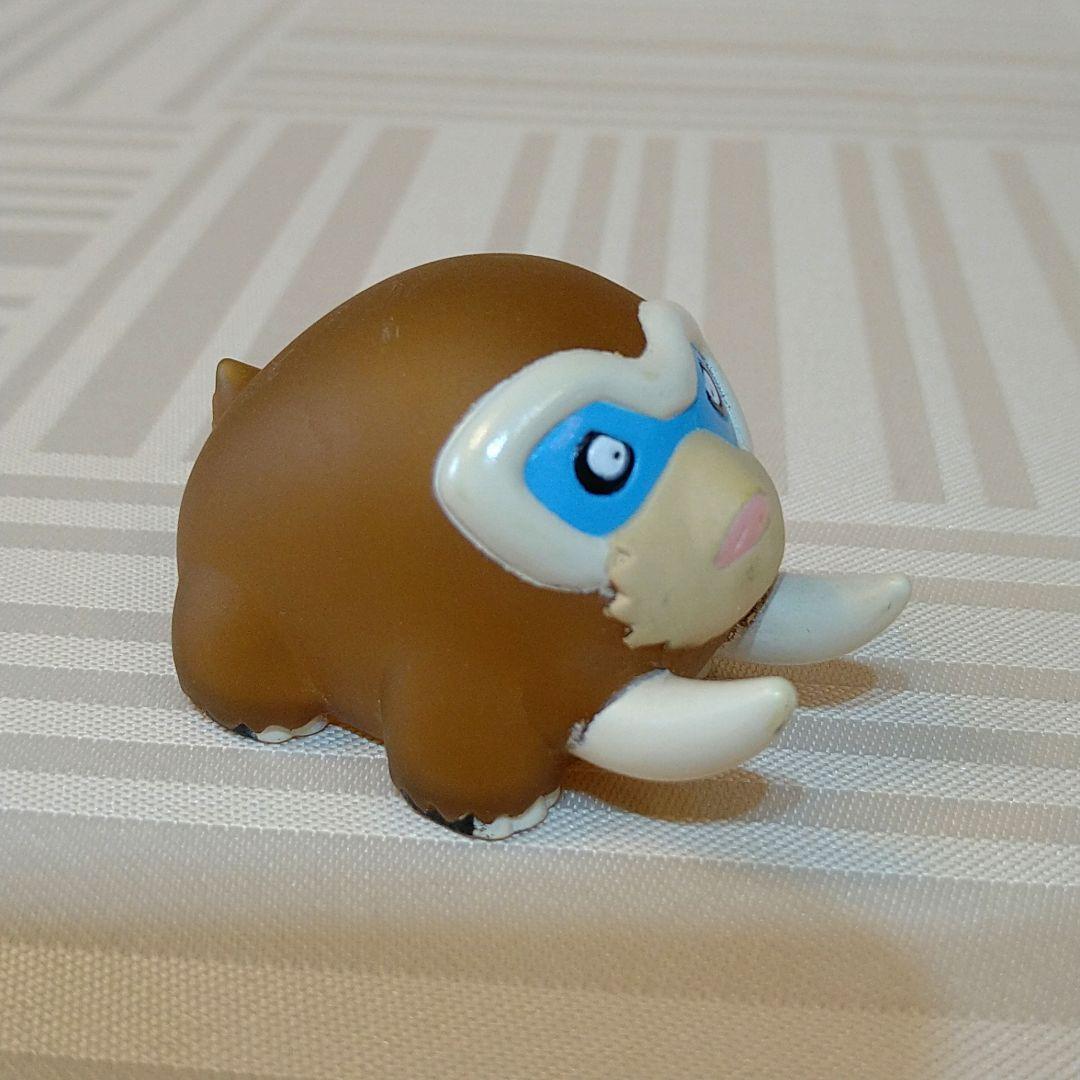ポケモン　指人形　マンムー　クリアタイプ　ポケモンキッズ　ソフビ　フィギュア